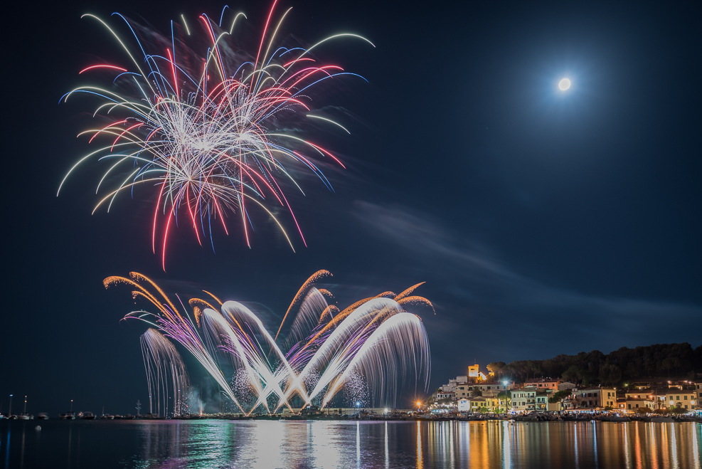 Fireworks Marina di Campo Elba Estate 2017 66